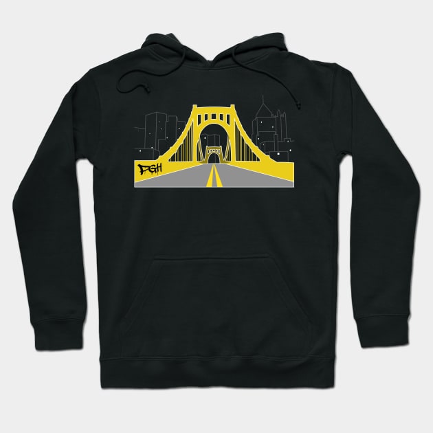 Welcome to Pittsburgh Hoodie by Tee Shirt Testers